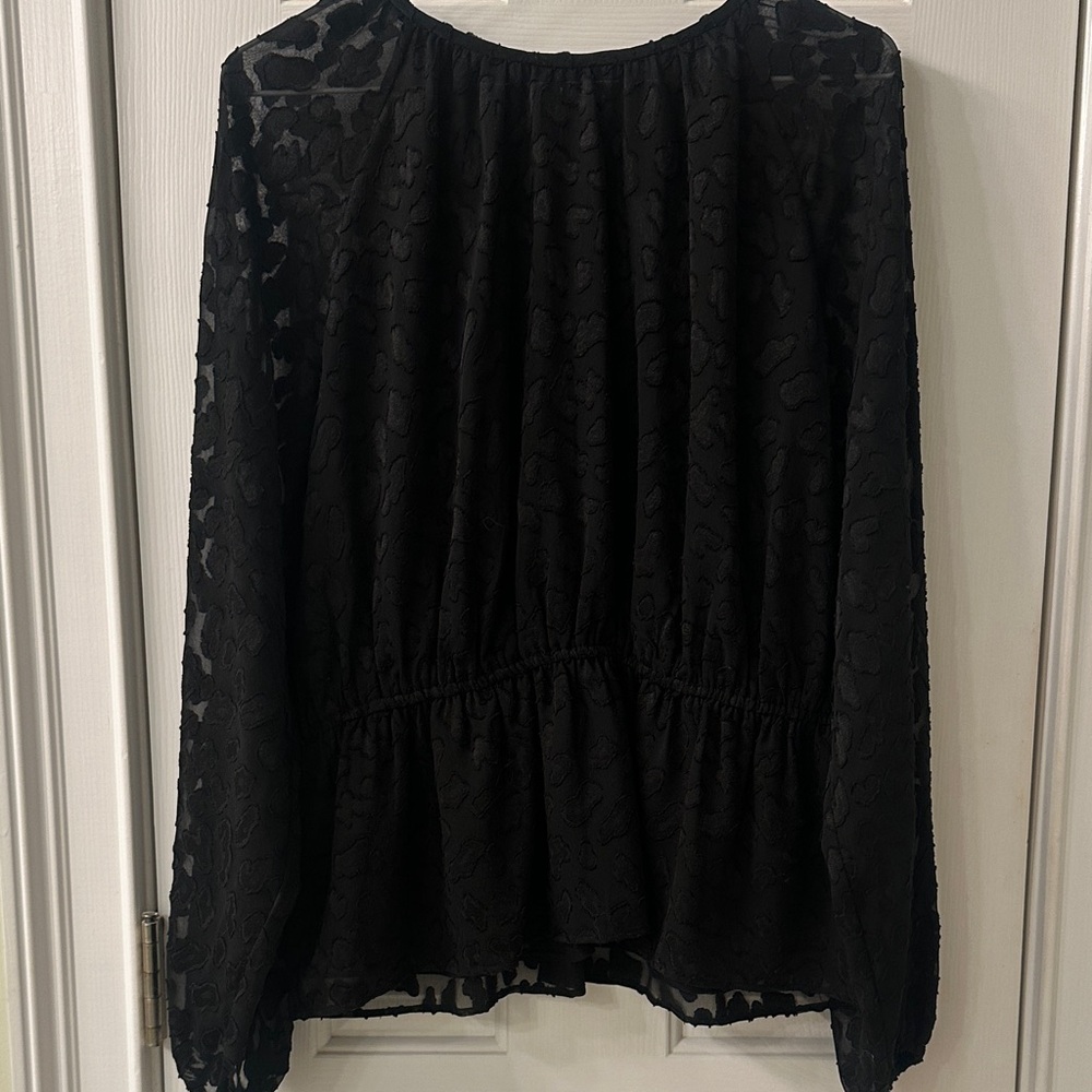 Ann Taylor Elegant Black Women's Top